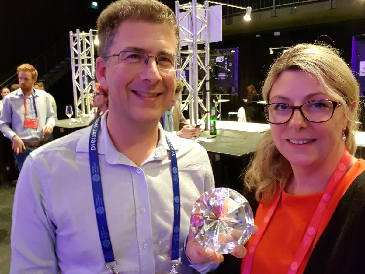TheFloowltd's tweet photo. Fantastic way to end the week, with a DIAmond award win voted for by delegates at #DIAMunich. The award recognises our strategic impact with #GoWithFloow, our new #p2p #carsharing #insurtech proposition. Thank you! https://t.co/VcDmvWz3EF