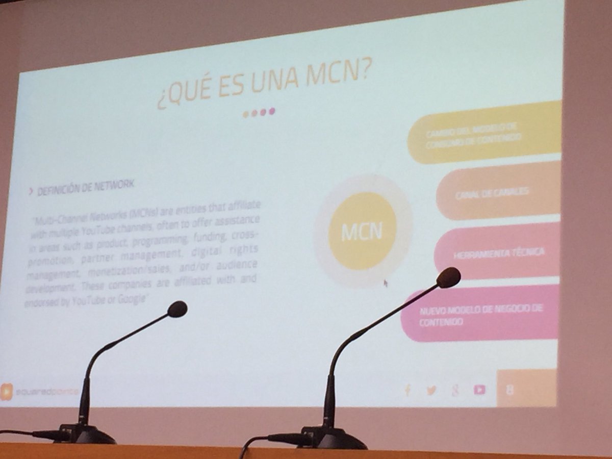 M_Comdigital's tweet image. ¿Qué es una MCN? #YouTubeMasterclass #uchceu