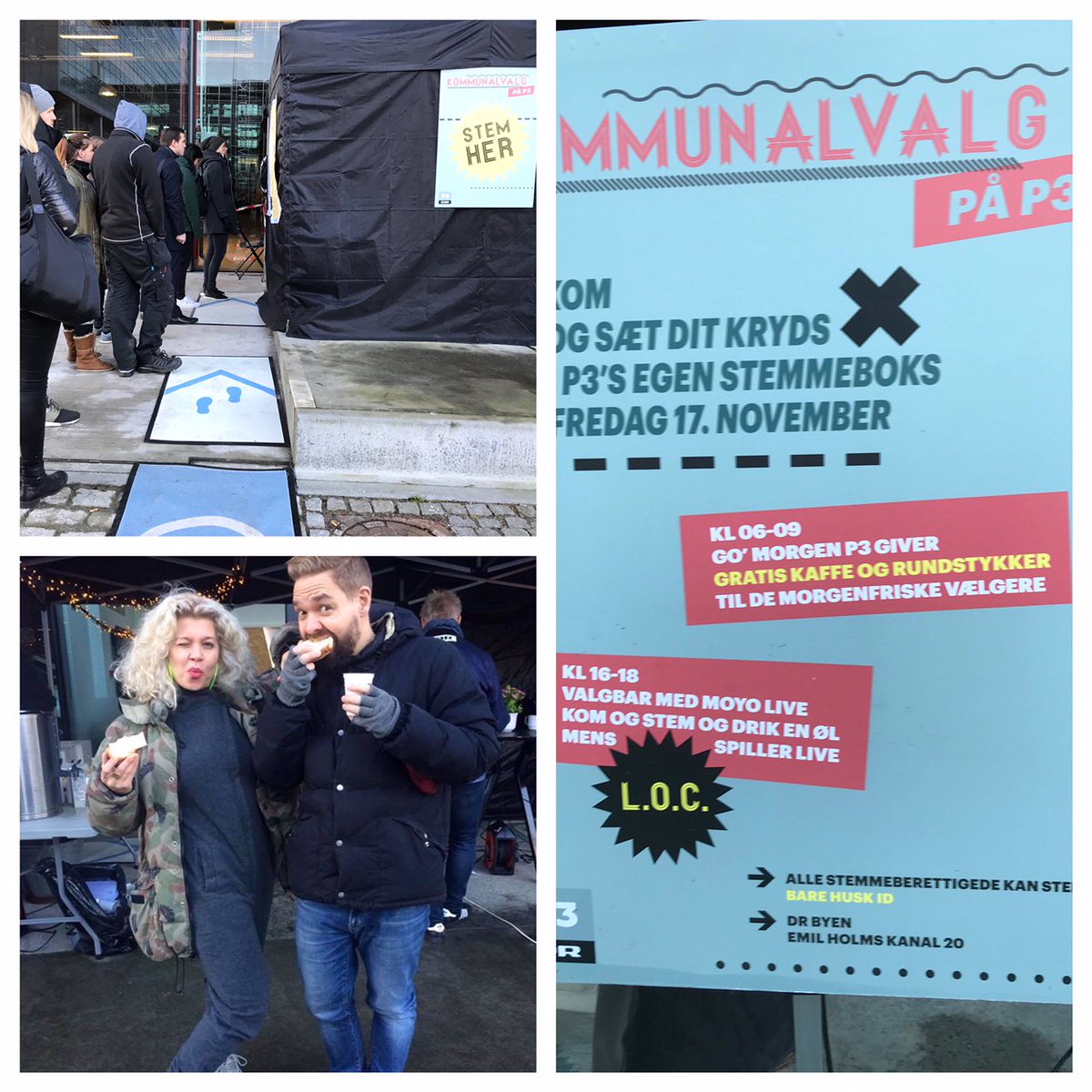 GustavLutzhoeft's tweet photo. .@drp3 demonstrerer idag vigtigheden af at have et stærkt public-servicetilbud til yngre. Hele dagen er der #valgbar direkte foran studiet, og 16:00 kigger @LiamOConnor forbi. #dkmedier #kv17 #dkpol https://t.co/kyypCHXyOv