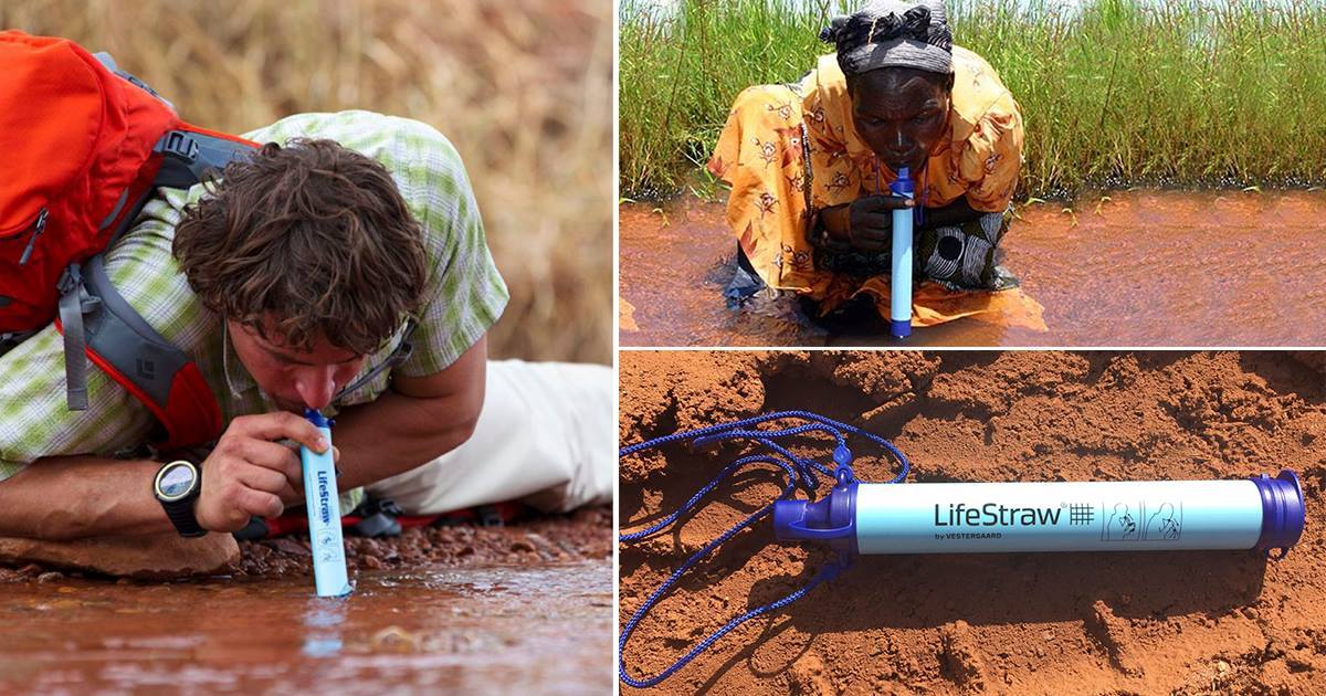 InnoSumo's tweet photo. The straw-style filter design lets you turn up to 1,000 liters of contaminated water into safe drinking water. #lifestraw #travel #Camping https://t.co/0f299h5x3P
