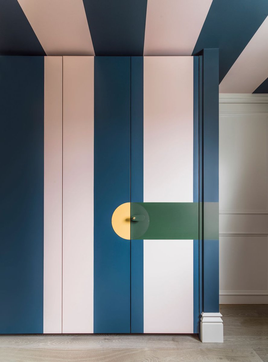 This stunning joinery and handle design began the concept for the "Striped Night" room by <a href="/RosWilsonDesign/">RoselindWilsonDesign</a>. Check it out at #HHLondon. Tickets available from our website! 

#HolidayHouseLondon #InteriorDesign #Joinery