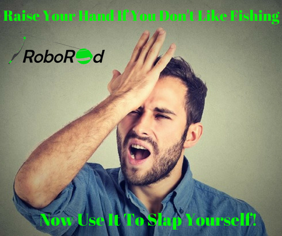 Roborod23's tweet photo. #Roborod doesn't care for people who don't like fishing ;) 

We're sure you agree :D 

Happy #winter #fishing this weekend! https://t.co/D4GjMm9dzF
