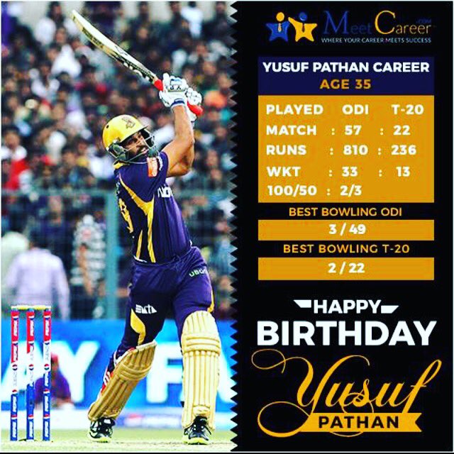 Happy Birthday Yusuf Pathan! 