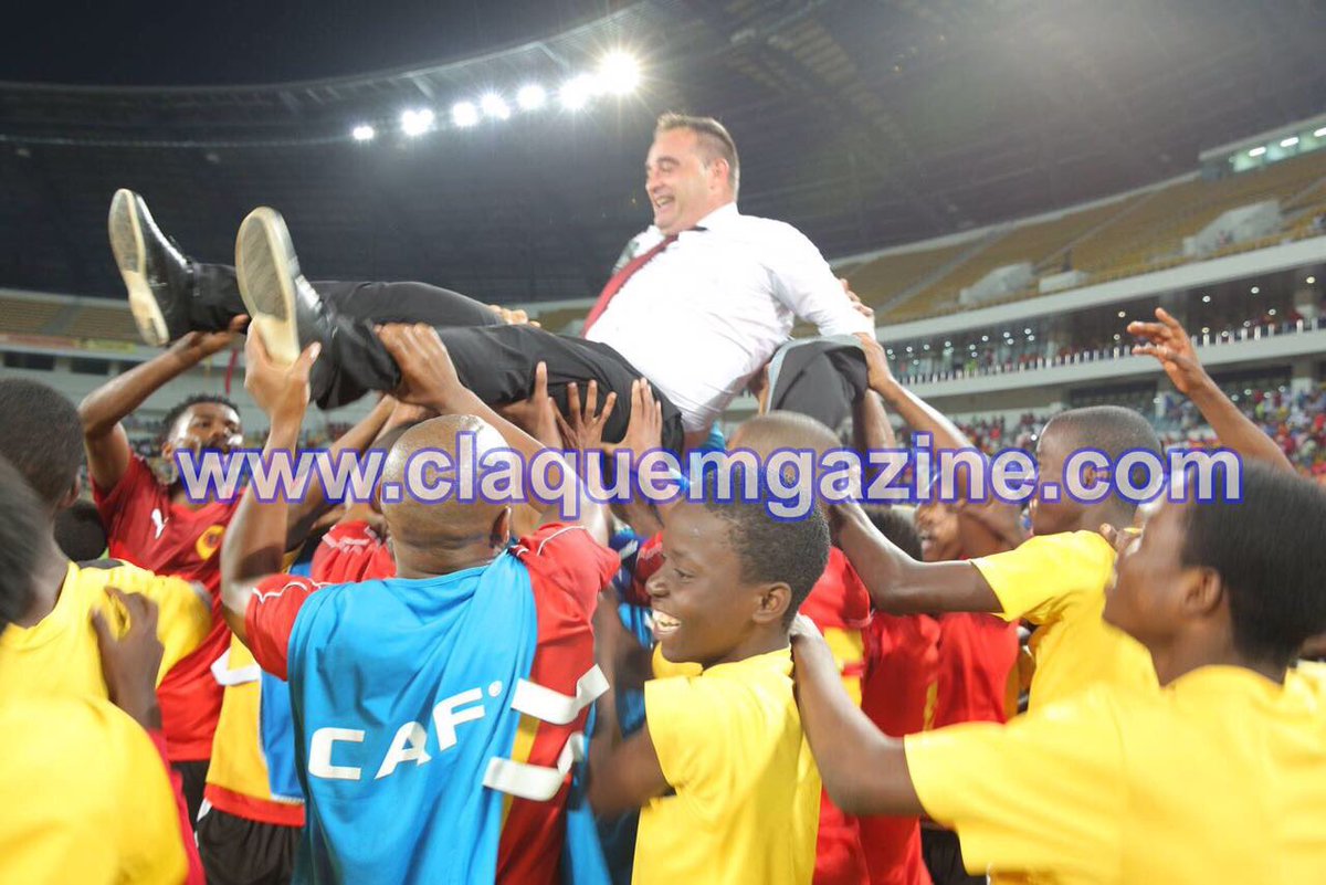 BETOBIANCHIESP's tweet photo. Dos momentos inolvidables esa temporada, la clasificación para el CHAN 2018 con la Selección Nacional de Angola y la conquista de la COPA DE ANGOLA con el Petro de Luanda. https://t.co/0WQHhPtpF4