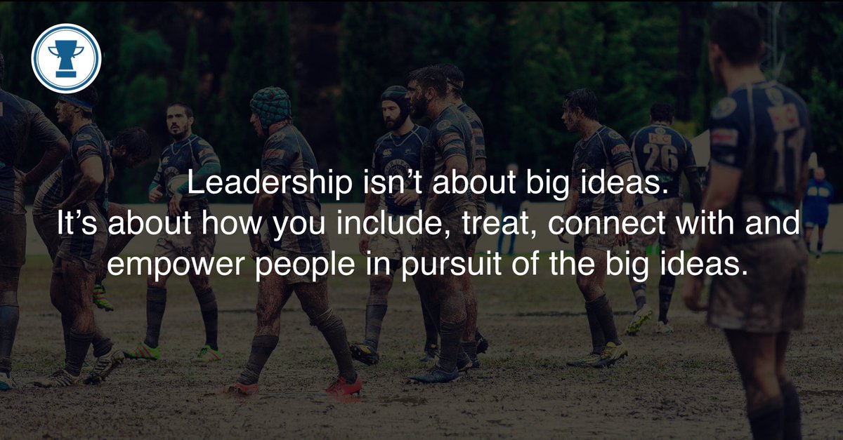 Leadership is about your daily actions and conversations. Show up intentionally in the little things.