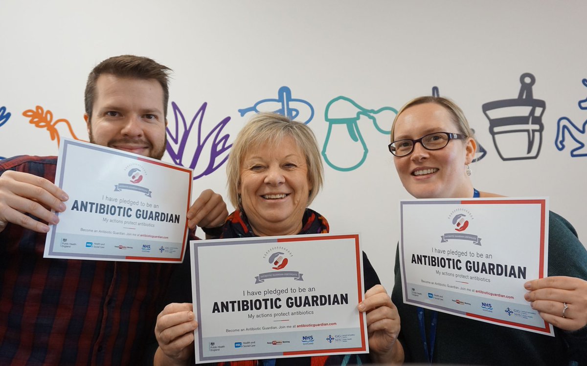 RPS_Wales's tweet image. We've made our #AntibioticGuardian pledges in the RPS Wales office in support of #AMRWales #WAAW #EAAD - have you? With European Antibiotic Awareness Day coming up tomorrow, be sure to make your pledges at antibioticguardian.com soon if you haven't already!