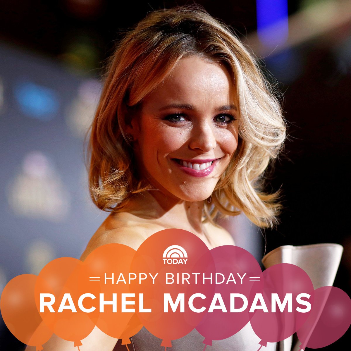 Happy birthday, Rachel McAdams! 