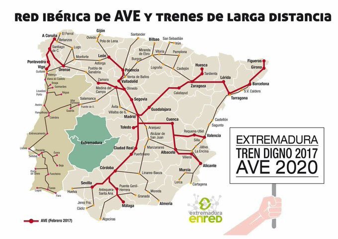 Gracias a los extremeños que mañana estarán en Madrid reclamando por nosotros  lo que los políticos <a href="/Adif_es/">Adif</a> y <a href="/Renfe/">Renfe</a> nos niega desde hace décadas. ¡GRACIAS! 💚⚪️🖤<a href="/bonita_milana/">Milana Bonita</a> <a href="/SoloExtremadura/">SomosExtremadura 💚⬜️⬛️</a> #TrenDignoExtremadura #BastaYa #FaltanPoliticosValientesQueLuchenPorSuTierra