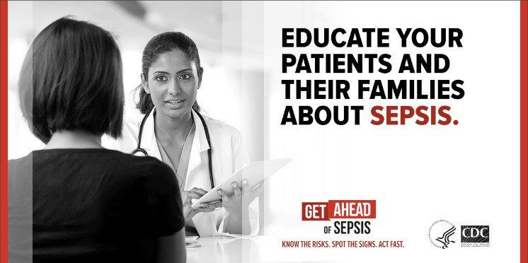 CDC_NCEZID's tweet photo. Have you talked to your families about sepsis and preventing infections? #GetAheadofSepsis https://t.co/riFAWm2MmS https://t.co/kx5lgh6mSO