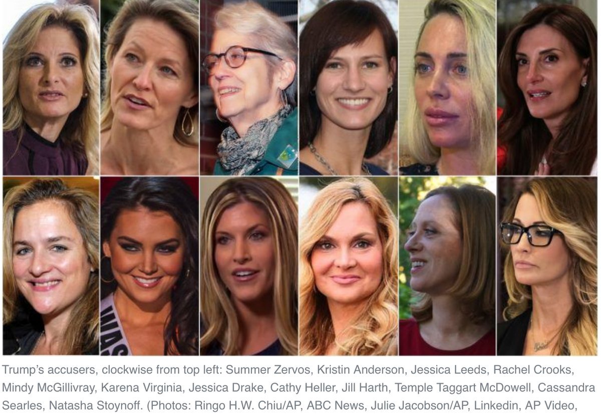 StopTrump2020's tweet photo. Franken Should Go &amp; so should Donald Trump. Is this the Twilight Zone? Roy Moore, Al Franken, Harvey Weinstein being lambasted, forced to resign/disappear. But Trump and the 20+ women who accused him of rape/sexual assault, are the trees falling in the forest that nobody hears? https://t.co/zLuNlbF5vp