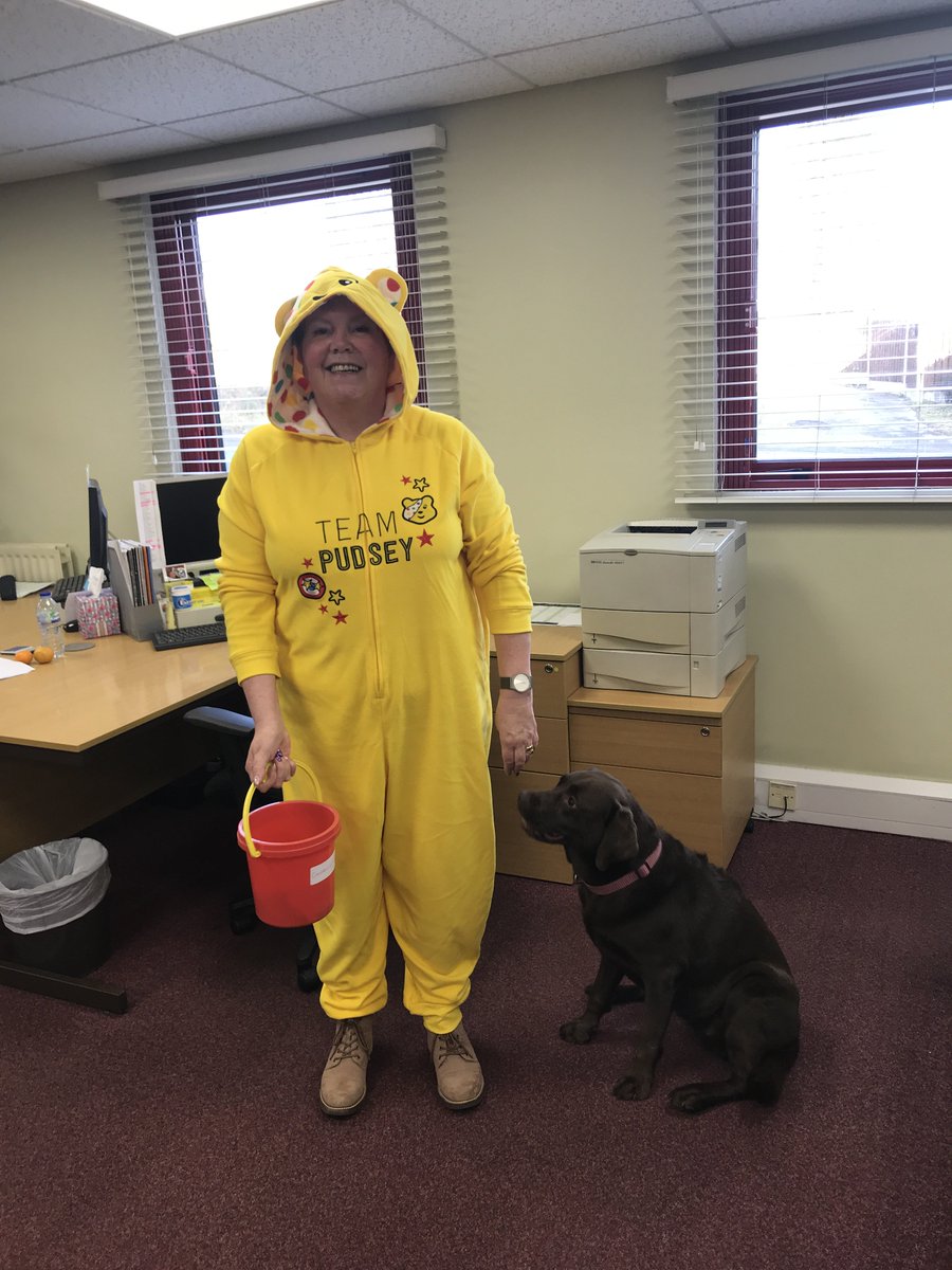 PrestigiousText's tweet photo. Team Prestigious is proud to support #ChildrenInNeed, our team member Susan decided to come as #Pudsey himself.. great effort Susan
#TeamPrestigious #ChildrenInNeed2017 #Donate #OurFuture https://t.co/MfrY8jbhVF