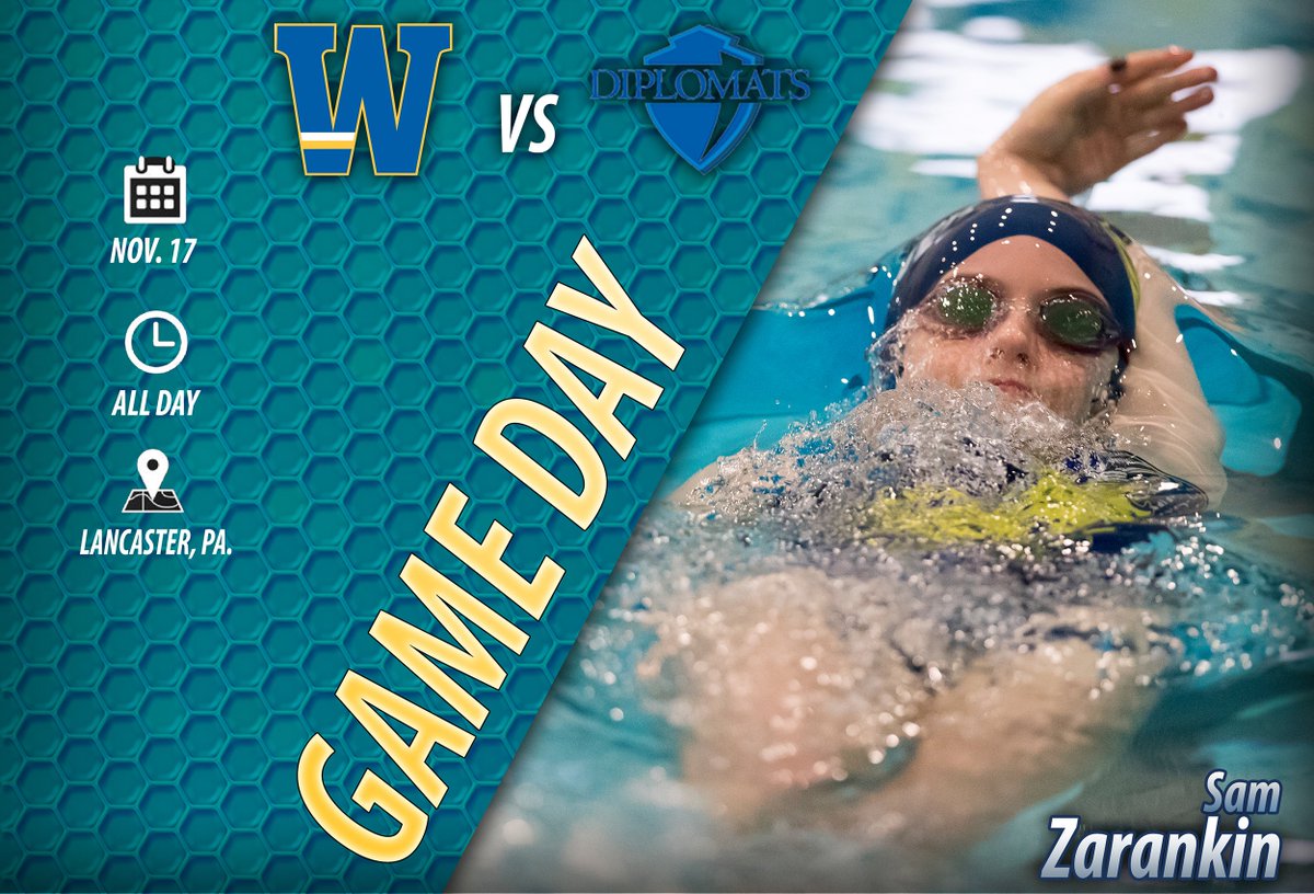 It's #GAMEDAY for <a href="/WidenerSwimming/">Widener Swimming</a> as the men and women open competition at the F&amp;M Invitational!! #GoWidener