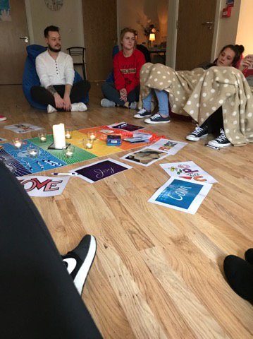 PYDP Year 1 participants enjoying some relaxing Healthy minds workshops :) <a href="/FundforIreland/">The International Fund for Ireland</a> @RDC_NI