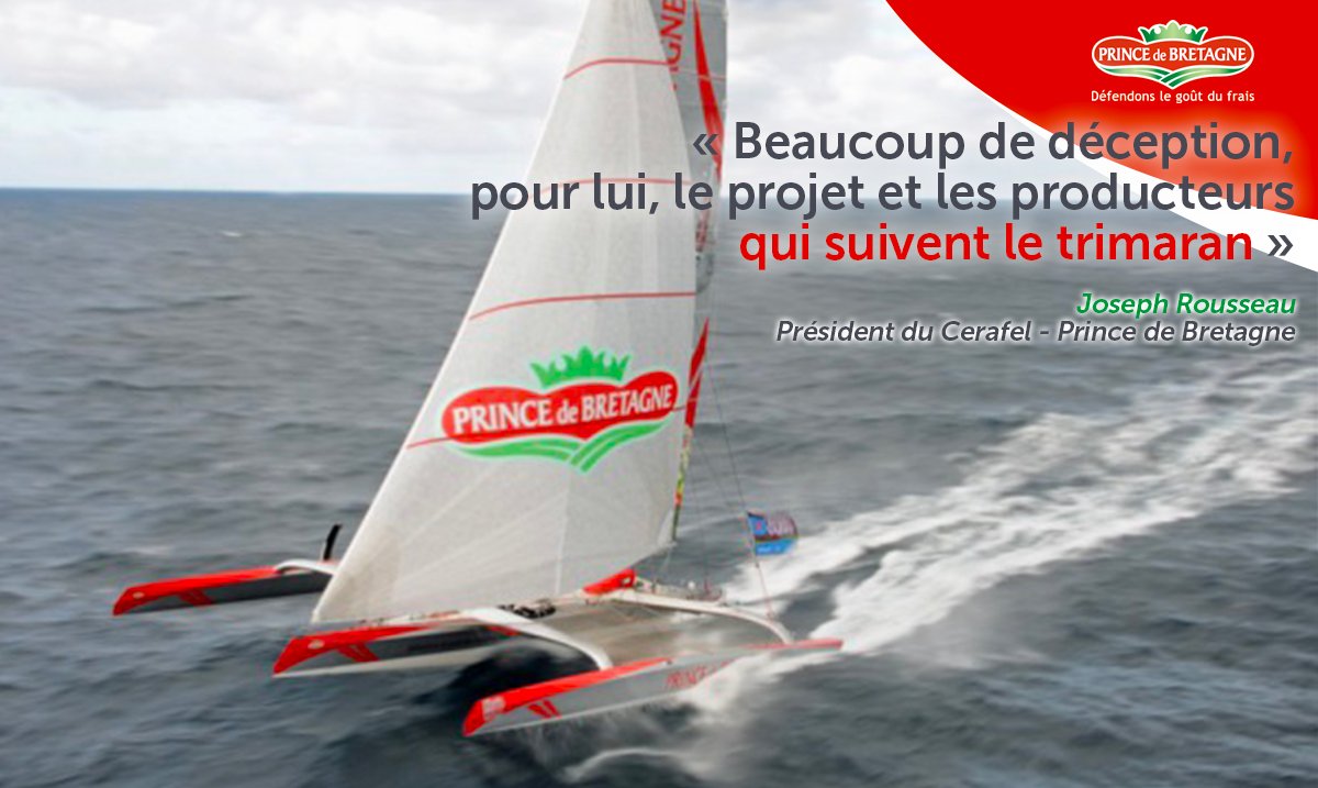 trimaranpdb's tweet photo. Joseph Rousseau, Président du Cerafel - Prince de Bretagne :  « Beaucoup de déception pour lui, pour le projet et pour les producteurs #PrinceDeBretagne qui suivent le trimaran »

📄Plus d'infos : https://t.co/fM1ZtI9DLo #Solidarité #TJV2017 https://t.co/hxpW77nWJx