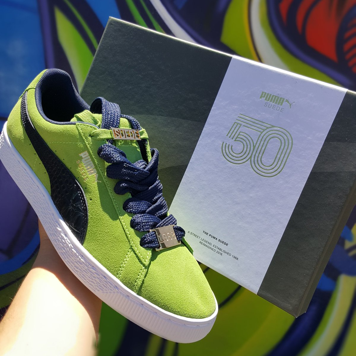 RaeeqG's tweet photo. ⑤⓪ Ⓨⓔⓐⓡⓢ
ⒷⒷⓄⓎ

@PUMASouthAfrica Suede Classic BBOY Fabulous
. 
#ForAllTime #50YearsOfSuede https://t.co/tl8MxCNIgA