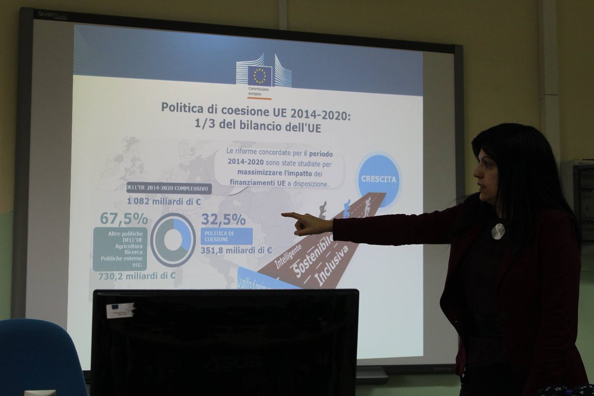 teamh2o1's tweet photo. PRIMA LEZIONE: PROGETTARE. 
#Crescitaintelligente #Crescitasostenibile #Crescitainclusiva #CalabriaEuropa #fondieuropei #fondistrutturali #europaunita #CAMBIAMENTO @Loredanapanetta @PorCalabria @CaleEuropaEdic https://t.co/FnpMP6wgJb