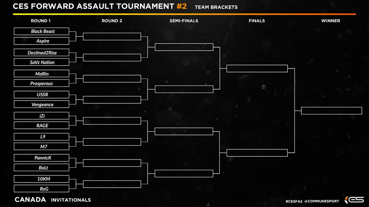communesport's tweet photo. Mister @_YouDoneSon_  will stream our second Forward Assault Tournament tomorrow at 18GMT. Make sure you dont miss it. https://t.co/90v2sKvitm