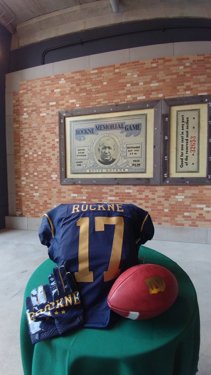 knute rockne jersey