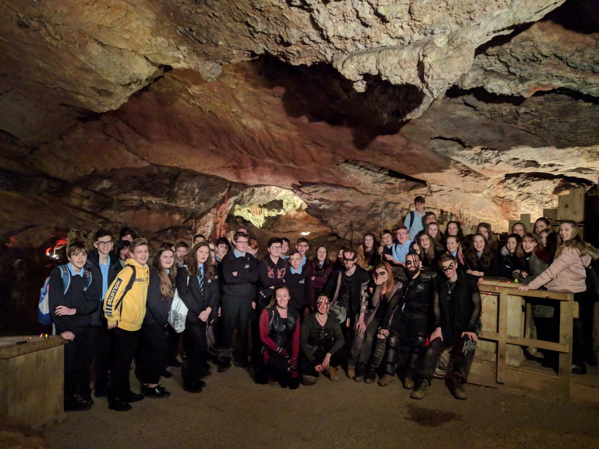 Glanville_TEAM's tweet photo. Year 10 students had an amazing time at @Kents_Cavern watching Macbeth in the cave today. Amazing performance and a great Q and A to finish. #bestfriday @praisesaltash https://t.co/hVED1qzZ0G