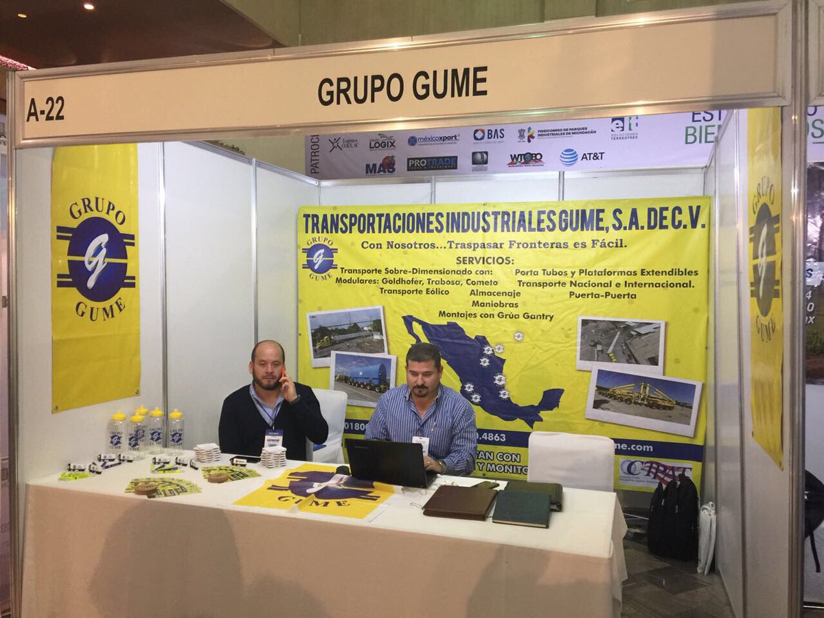 Expo &amp; Foro de #Comercio Exterior, #Logística y #Transporte #Guadalajara. Visítanos en stand A-22