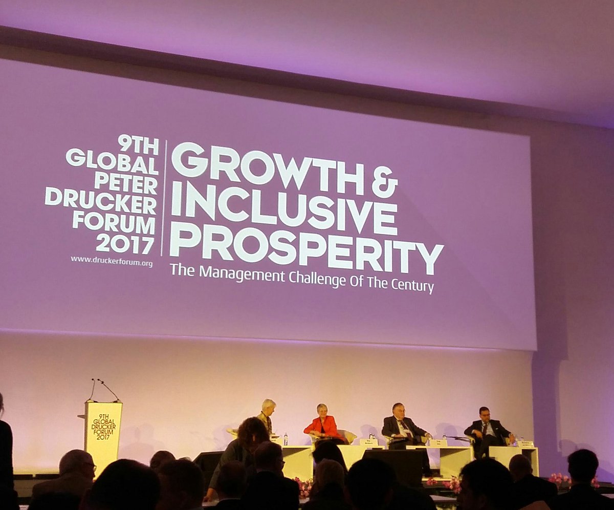 InesSimonen's tweet photo. Today @ PeterFruckerForum: "Growth happens with access to opportunity." 
 #foodforthought #GPDF17 #Womenxforbes https://t.co/IM2cKBkI0H