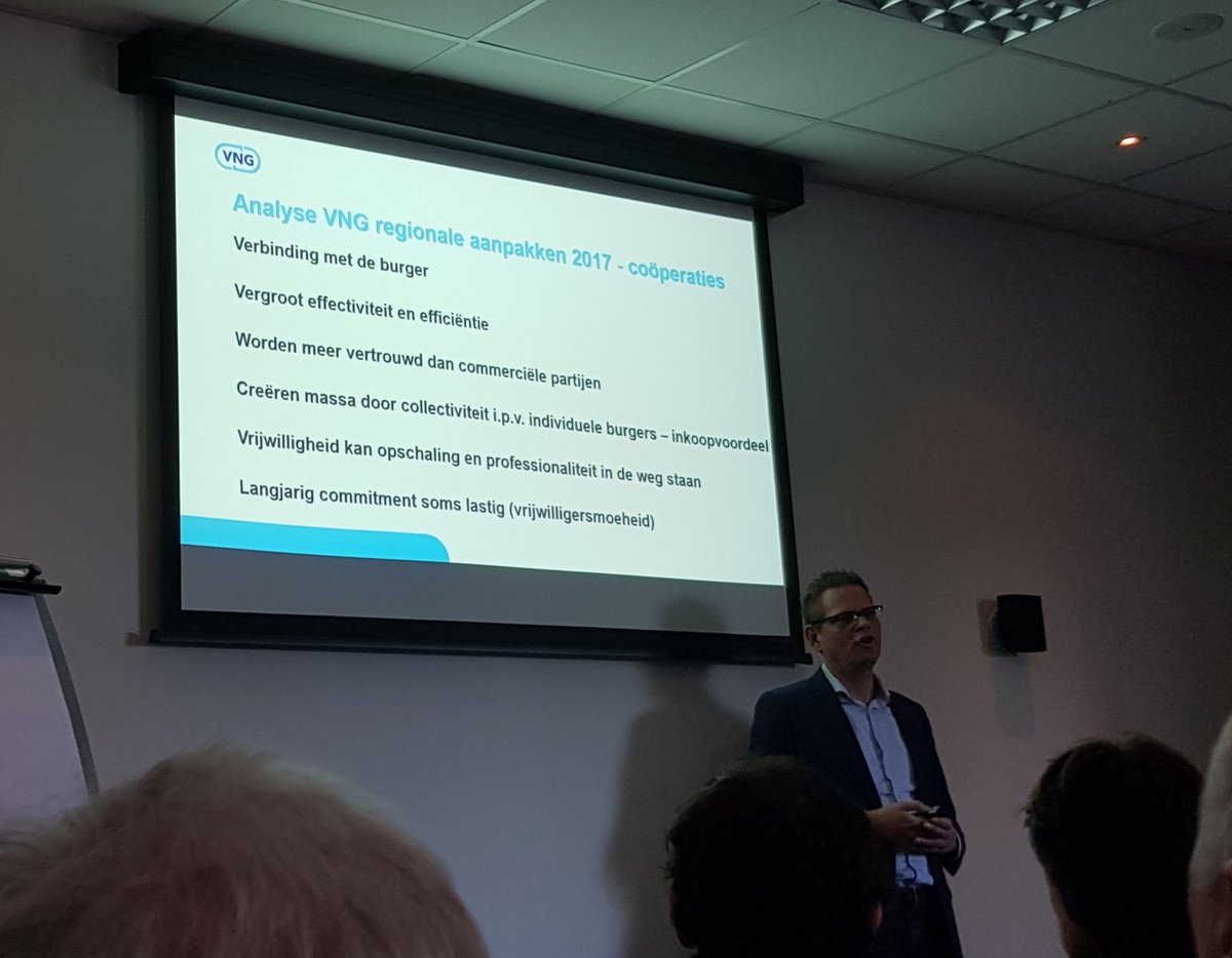 Kansen, maar mogelijk ook beperkingen voor gemeenten om energietransitie te realiseren samen met energie-coops
#EHO2017