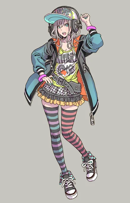 ネーネの私服描きました。 