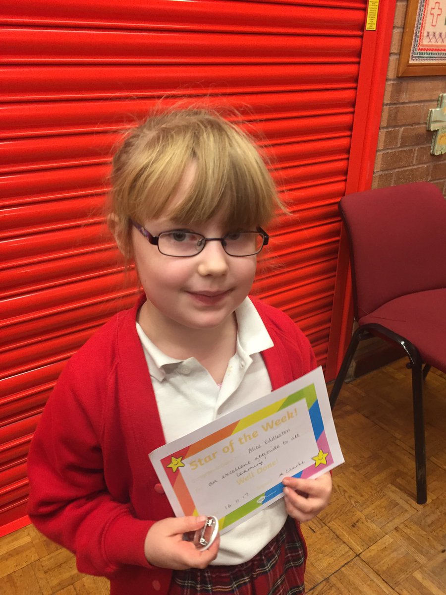 ryeddleston's tweet image. Well done Alice @Class2Aspull and Aaron @Class2Aspull star ⭐️ of the week shame Aaron wasn't there because he's not well 🤒 #sameweek #proud