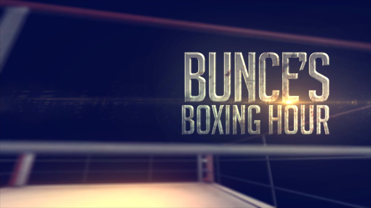 BoxNation on Twitter "On BuncesBoxingHour tonight with bigdaddybunce