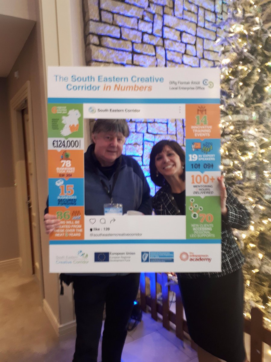 Entre_Academy's tweet photo. #EAteamIrl thoroughly enjoying the fantastic #TheBigPicture Conference at @druidsglen today, fantastic turn-out and atmosphere here! #SECreativeCorridor #SuccessStories #AV #ContentCreation https://t.co/yW7cAAYrjX