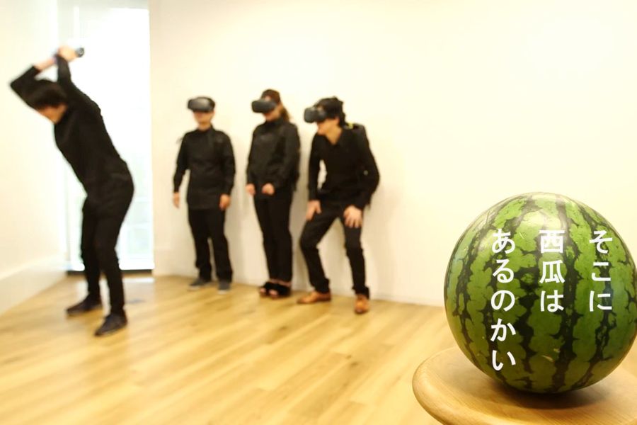HackAward's tweet photo. 【CHA2017 Finalist】 そこに西瓜はあるのかい - 冨永敬と増田雄太と大西拓人 #CHA2017 https://t.co/M3BDiSNWbj https://t.co/rloMiyQeNm