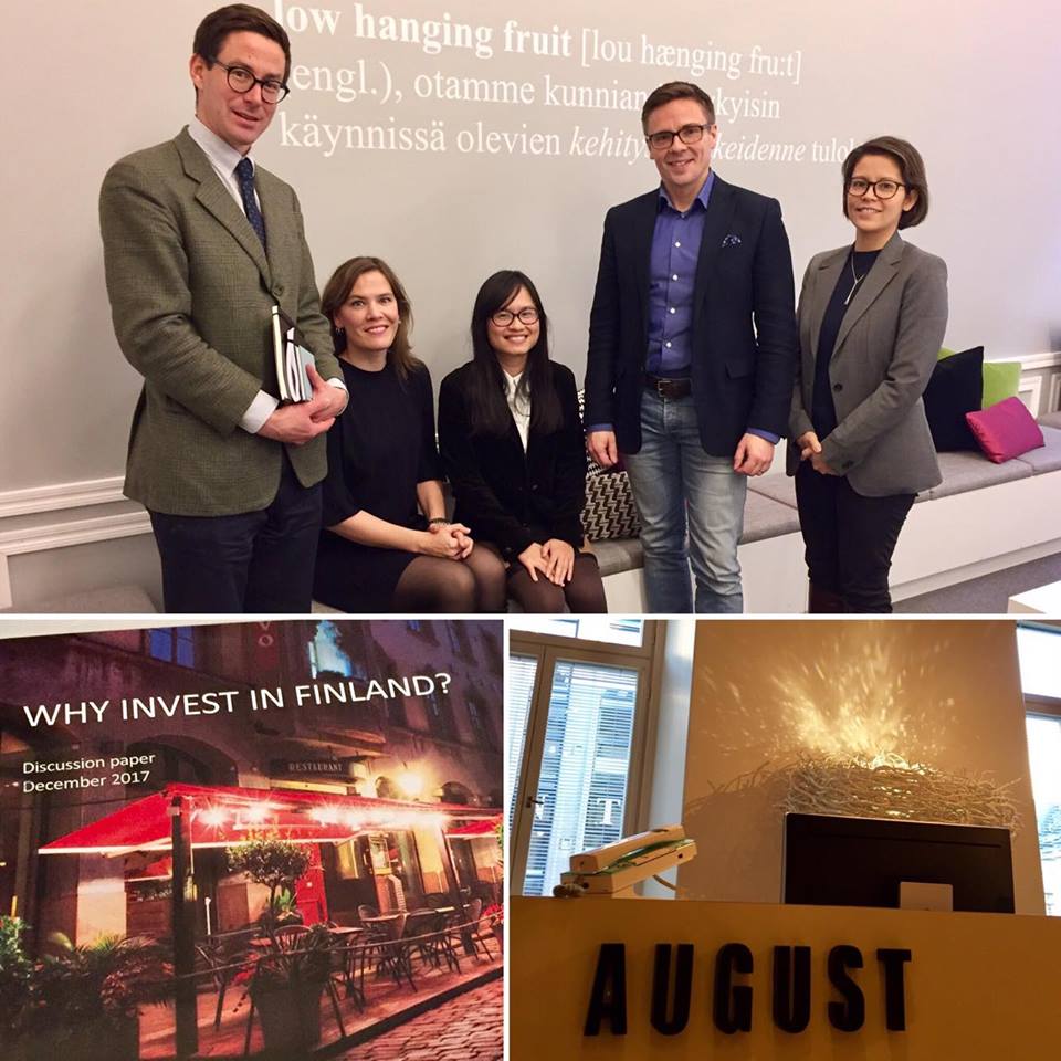 amchamwatch's tweet photo. Final touches to the Fact Pack "Why Invest in Finland?" w/#member August Associates. Soon you'll have access to loads of #facts for pitching #Finland and getting your data right, stay tuned..! #ReachFurther #FDI #GIP #FactPack #invest https://t.co/uNCi8uZ3fg