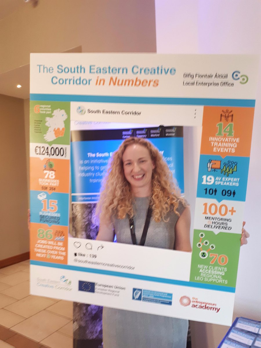 Entre_Academy's tweet photo. #EAteamIrl thoroughly enjoying the fantastic #TheBigPicture Conference at @druidsglen today, fantastic turn-out and atmosphere here! #SECreativeCorridor #SuccessStories #AV #ContentCreation https://t.co/yW7cAAYrjX