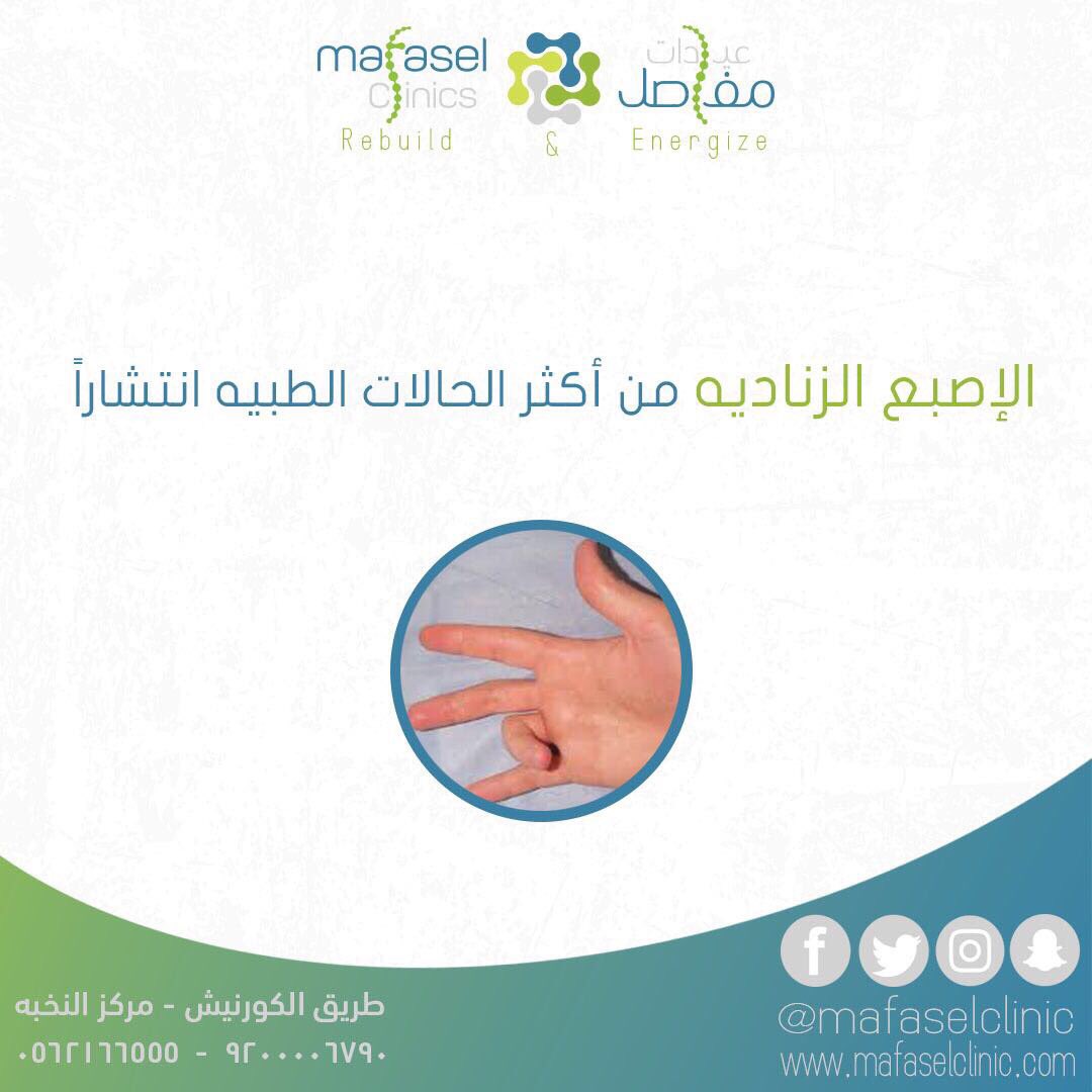 mafaselclinic's tweet photo. Trigger finger is one of the most common hand conditions
.
.
.
#الاصبع_الزناديه #إلتواء_الكاحل #عيادات_مفاصل
#Trigger_finger #orthopedics https://t.co/o9lm25PStl