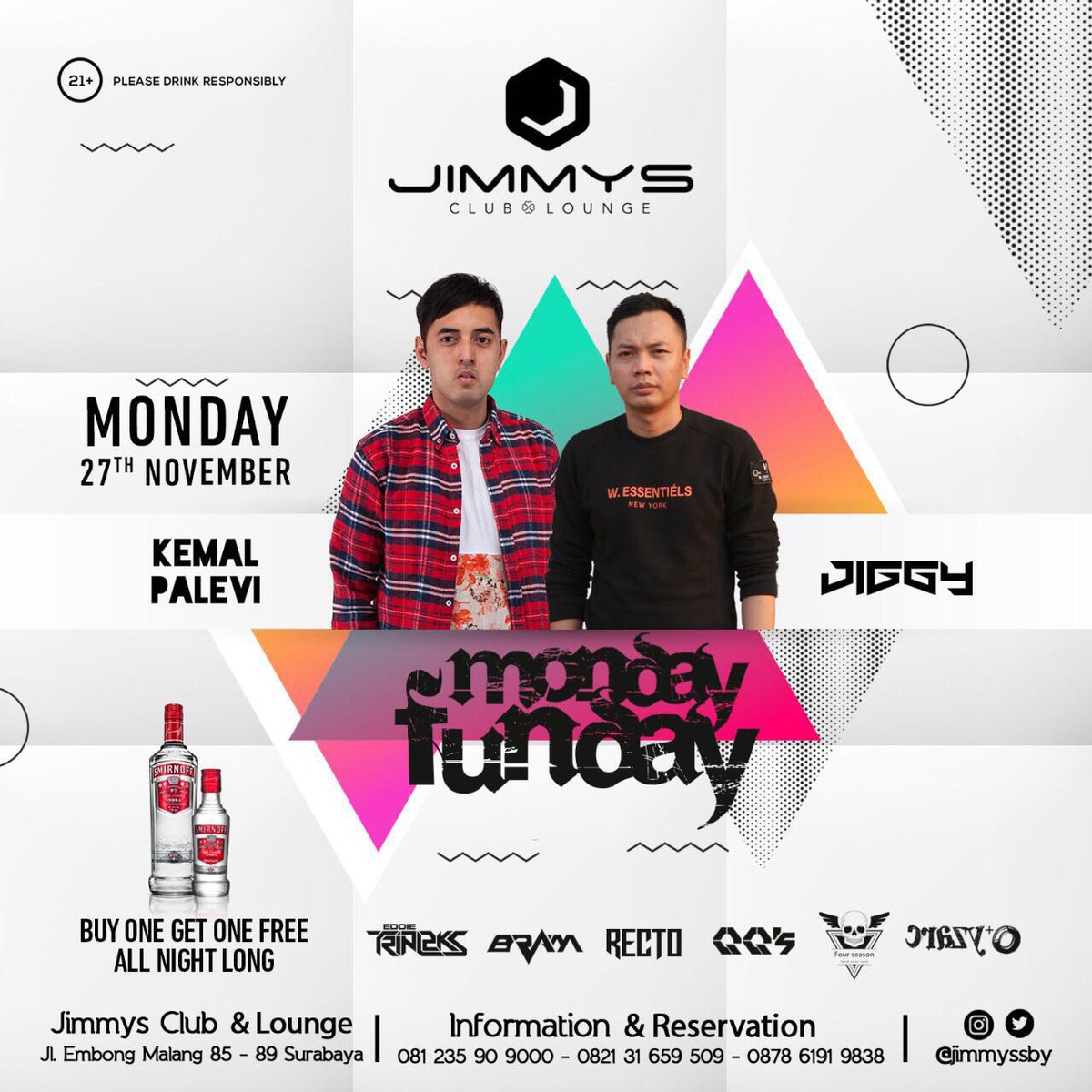 Coming to Surabaya end of this month for <a href="/jimmyssby/">Jimmyssby</a>. Get ready! #KemalXJiggy #LivePA
