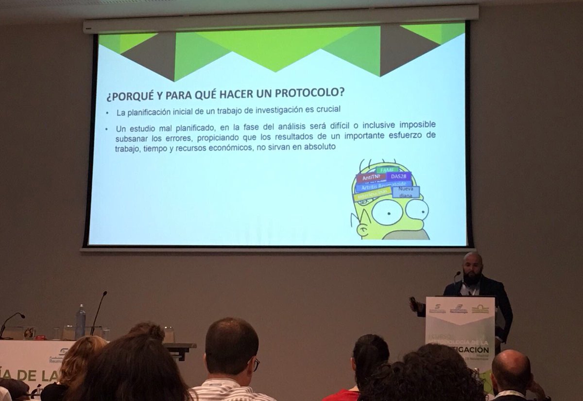 SEReumatologia's tweet photo. Una de las claves para el éxito de tu estudio? Planifícalo y redacta un buen protocolo. Habla de ello Jesús Sánchez en #Metodología17 @jtsanchezcosta https://t.co/ITSvAzPtGK