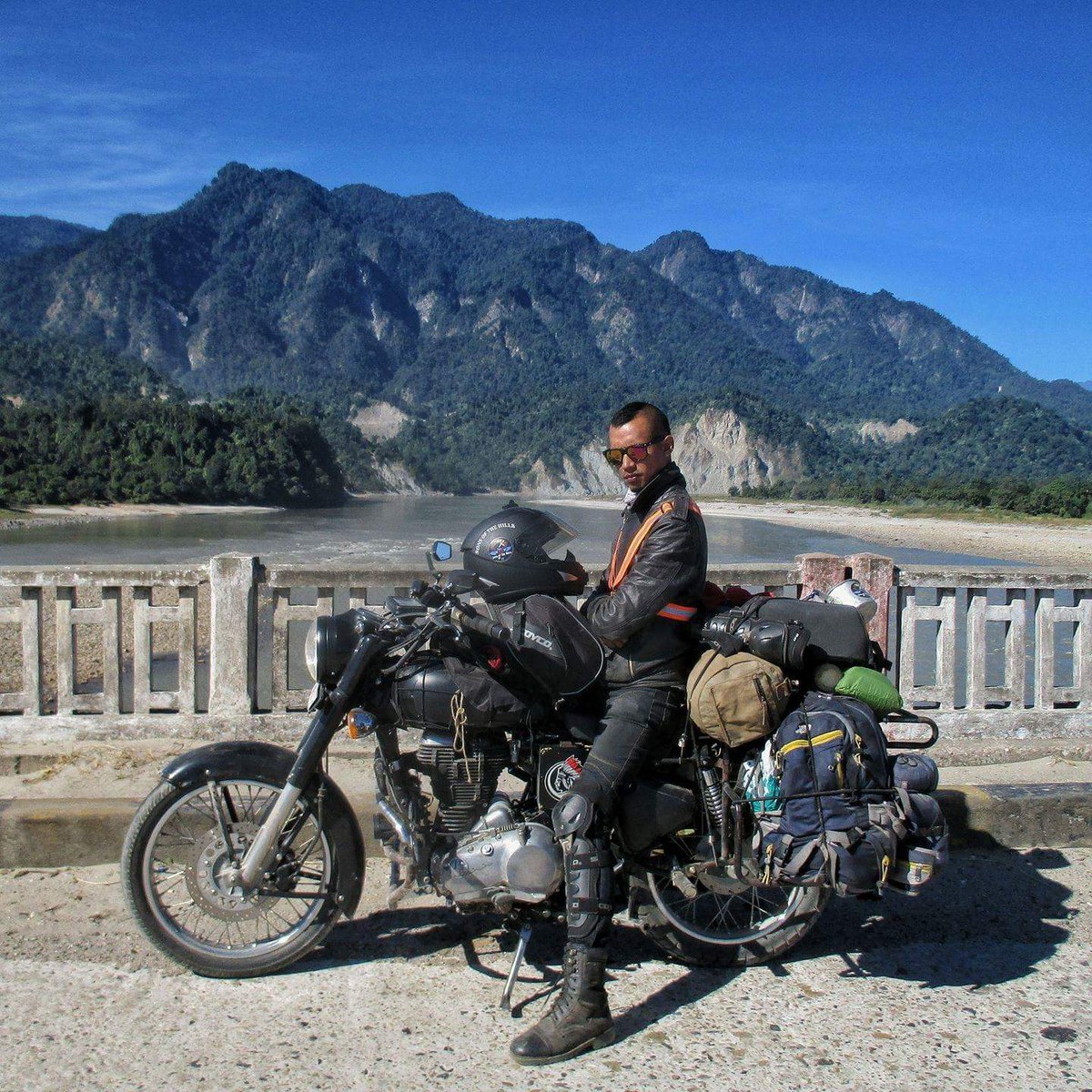 Take a bike from us and travel to NE India, 
Pic - jonathan .. somewhere near Pasighat, Arunachal Pradesh.