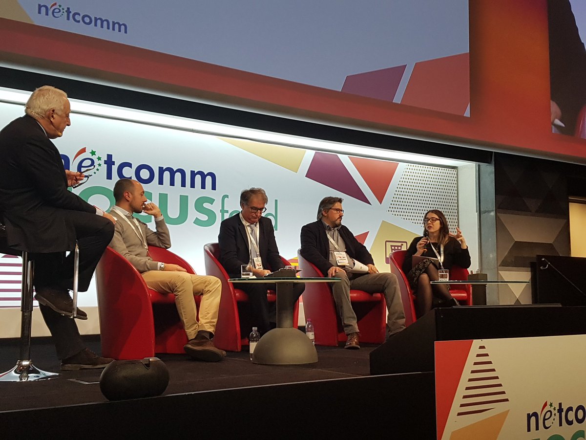 TuttoFoodMilano's tweet photo. Sabina Montevergine, Web Editor @Cucina_Italiana @castagnamatta #NetcommFocus "Bisogna rivolgersi a chi i contenuti li sa fare, per lasciare spazio a contenuti di qualità. Inoltre occorre tradurre i dati e capire davvero i bisogni dei consumatori" https://t.co/lFUIGDQAmp