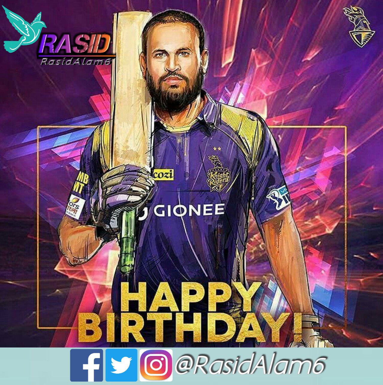 Happy Birthday Yusuf Pathan 