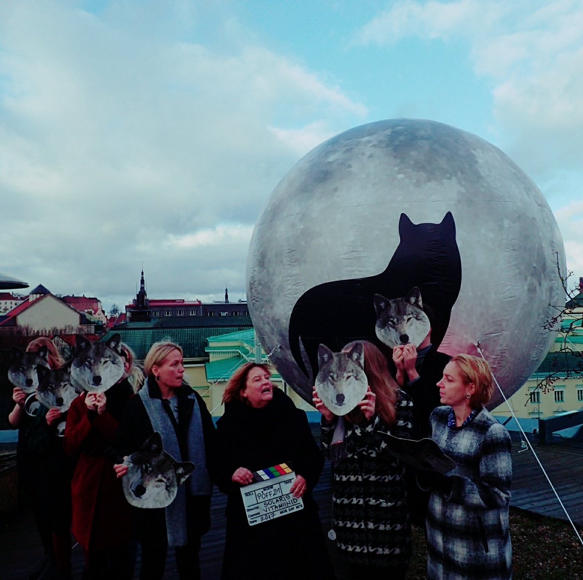 TallinnBNFF's tweet image. #PÖFF21 is now in full-throttle. Here is a sneak peek of the  #TallinnBlackNightsFF slate photoshoot!