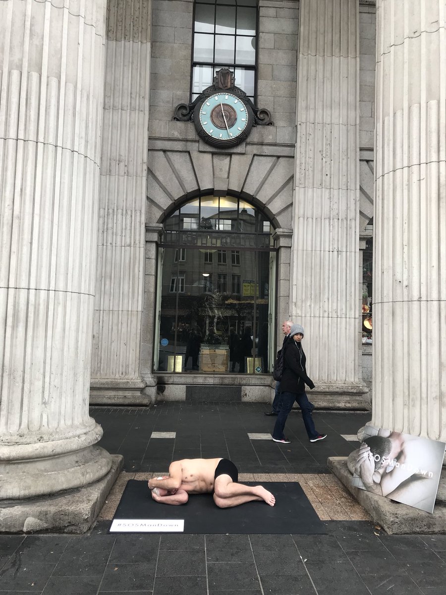 SOSManDownNews's tweet photo. THREE CITIES. ONE CAUSE. #SOSManDown #GPO #Dublin  #InternationalMensDay #F4J https://t.co/8LbfDpiGbZ https://t.co/z7IJoPZf7L