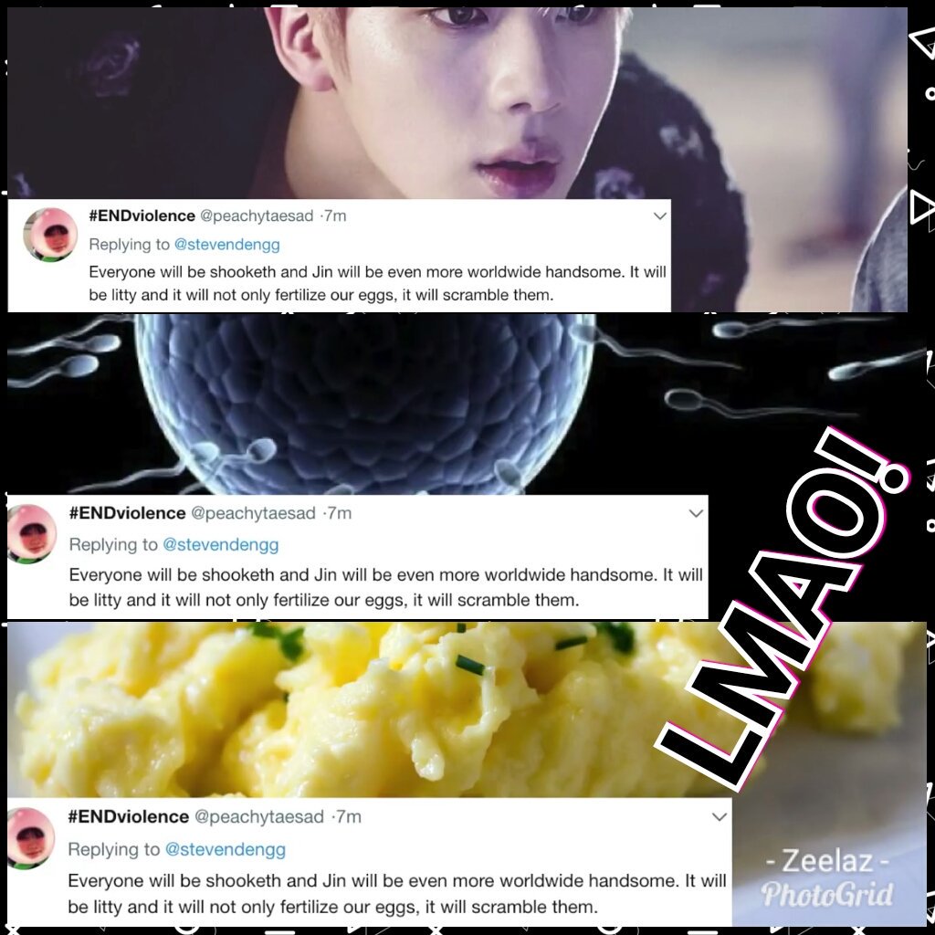 ZeeShavalee's tweet photo. I laughed so hard at this fan's comment to #stevendeng about how people will react to #BTSxAMAs #ARMYs r da bomb! https://t.co/cYjcGixvEa