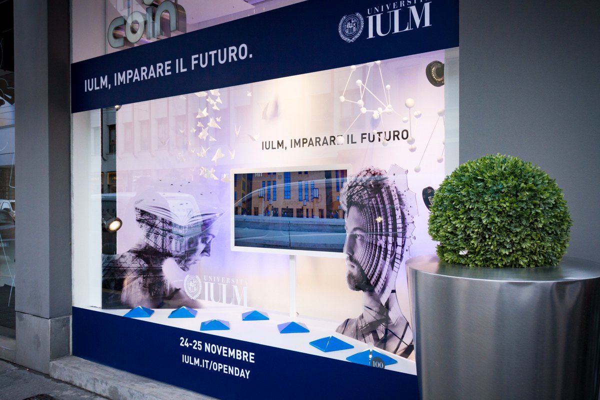 uniiulm's tweet image. #IULM con @coinstore in corso Vercelli a Milano per sviluppare la propria #comunicazione multicanale

#instorepromotions #branding