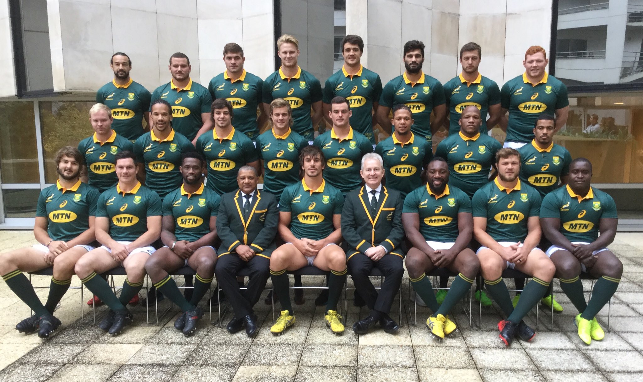Springboks on Twitter: &quot;The Springbok team to face France on Saturday