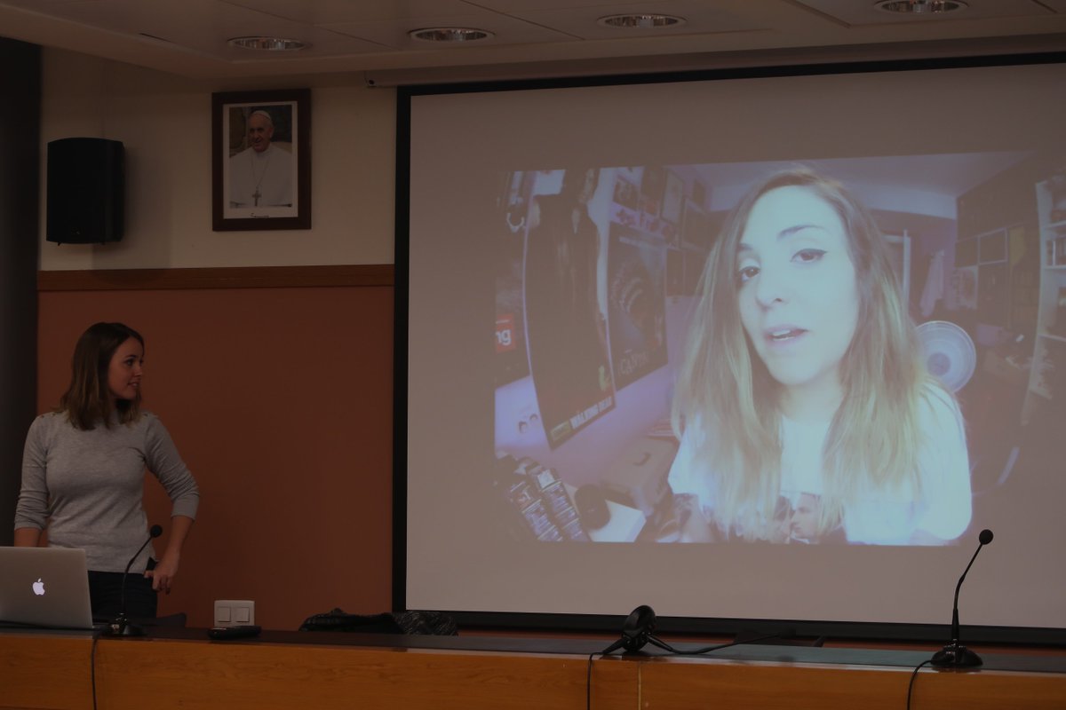 uchceu's tweet image. Viendo más ejemplos en la #YouTubeMasterclass con @paulaguinotvera sobre el poder de la audiencia en #YouTube. Nuevas vías de trabajo para comunicadores #CAVUCH uchceu.es/actividades/20…