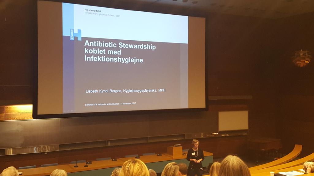<a href="/kyndibergen/">Lisbeth Kyndi</a> fra <a href="/Rigshospitalet/">Rigshospitalet</a> kobler infektionshygiejne på antibiotic steward <a href="/HospInfektioner/">RegH Infektioner</a>