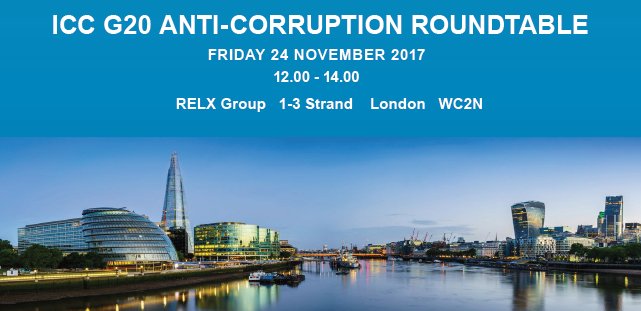 iccwboUK's tweet photo. #JoinICC for a round table discussion on best practice in fighting corruption. Let’s shape the dialogue on ethical business in overseas markets. To register your attendance get in touch at advocacy@iccwbo.uk https://t.co/M9BLG0C3j6