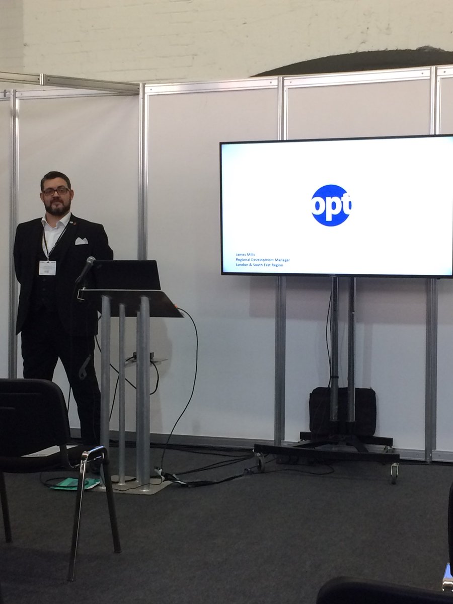 OPTESSLTD's tweet photo. Come see our presentation on #autoenrolment in the finance section @TheBusinessShow #optpensions #TBSUK https://t.co/ENksgwbYbf