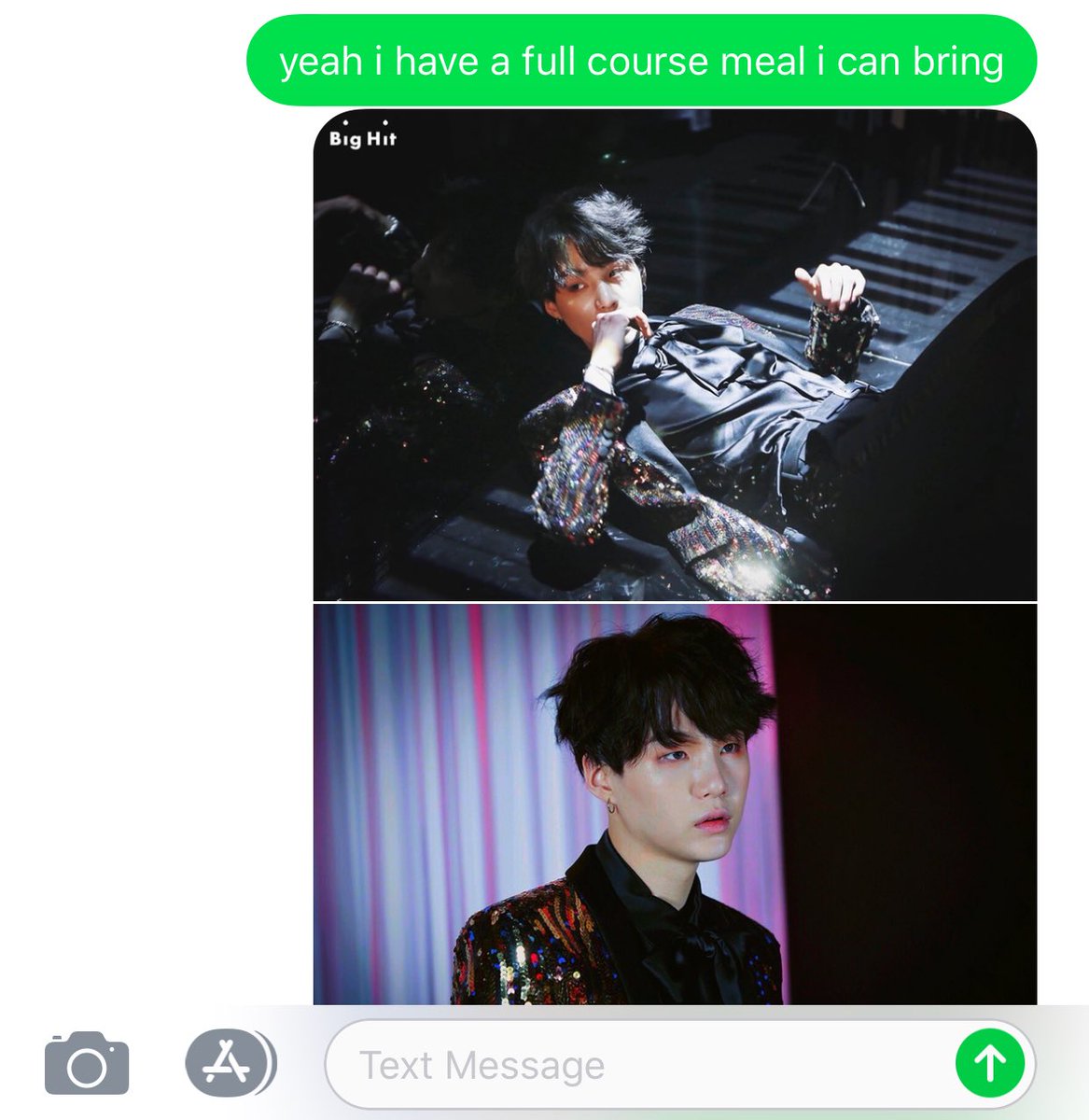 yoongivines's tweet photo. i got asked what i can bring to a friendsgiving ... im so damn funny why did they kick me from the chat https://t.co/oh0jJVUcGF