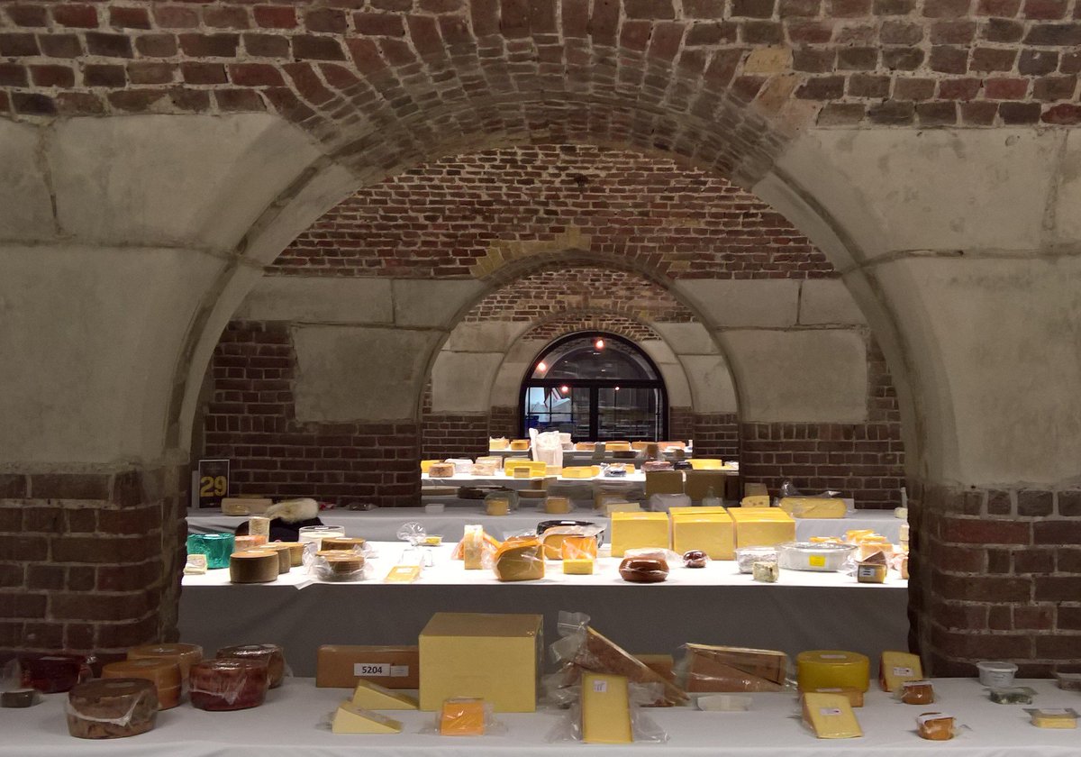 3,001 cheeses from 35 countries, being judged by 230 judges from 29 countries! #WorldCheeseAwards <a href="/TasteofLondon/">Taste of London</a> <a href="/TobaccoDockLon/">Tobacco Dock London</a>